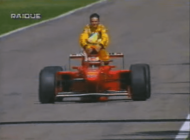 F1 taxi service – twenty years ago it was ok and very cool (Video)