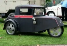 Goliath Pionier looks like a cartoon villain’s car, but was very important